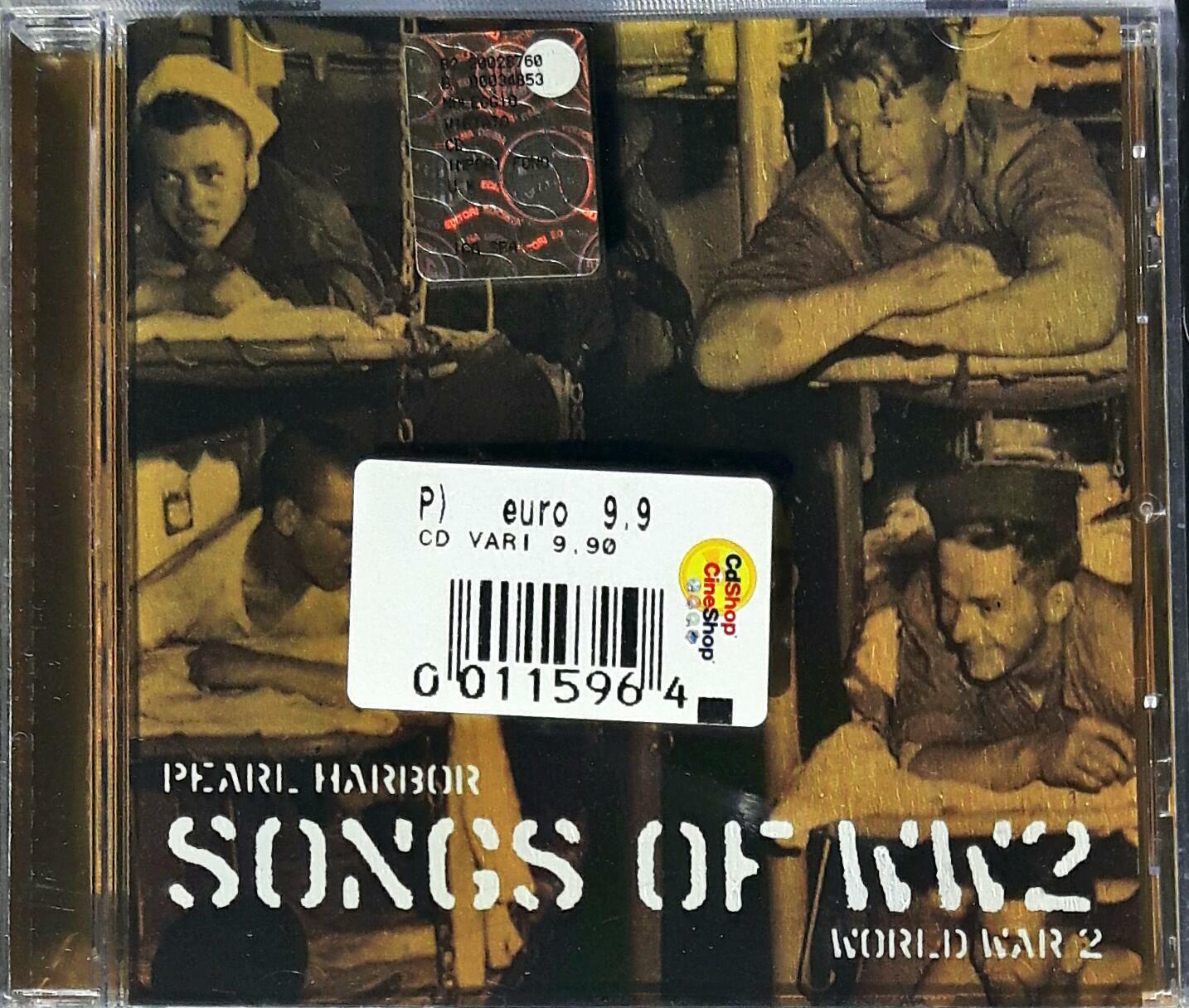Various  Pearl Harbor : Songs Of World War 2  Cd Sealed Sigillato