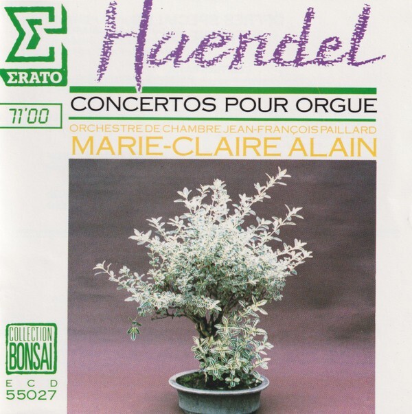 Handel: Concerti Per Organo / Marie-Claire Alain - CD