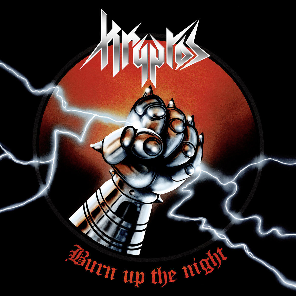 Kryptos Burn Up the Night (Vinyl LP) 12" Album Coloured Vinyl