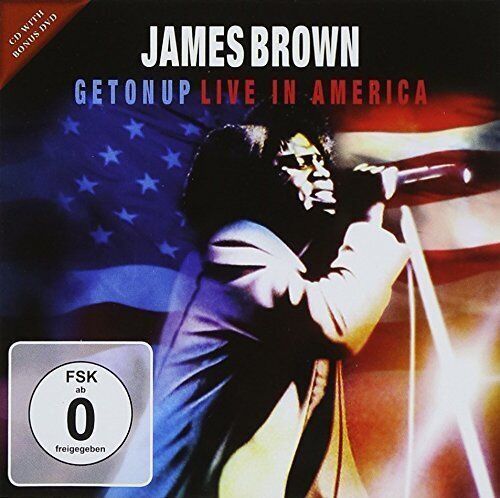 James Brown Get On Up - Live in America (CD) Album with DVD