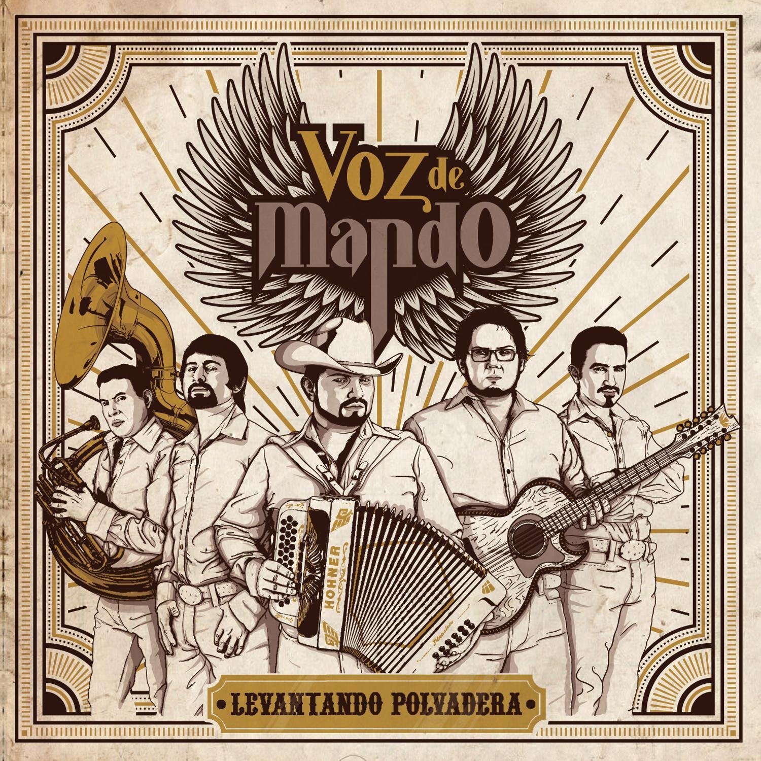 Voz De Mando Levantando Polvadera (CD)