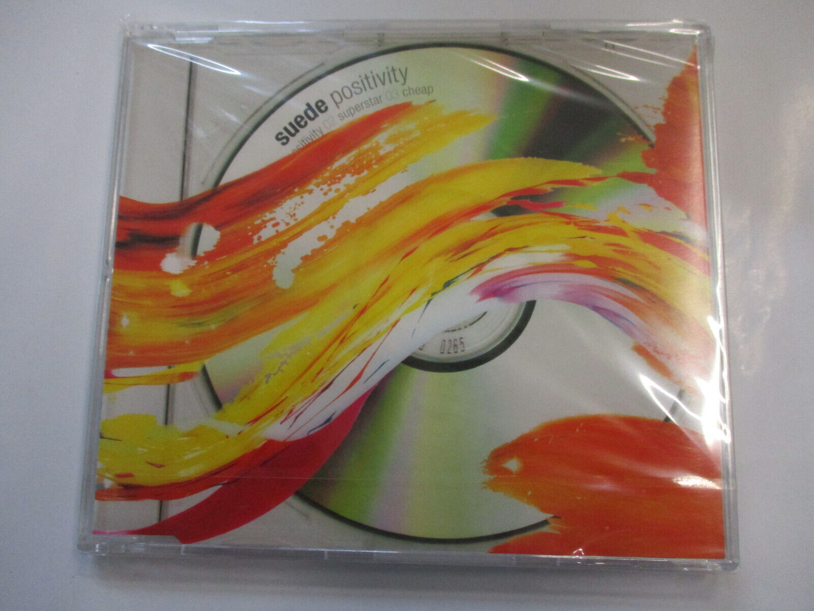 SUEDE - POSITIVITY - CD SINGLE NEW SEALED CONDITION 2002 AUSTRIA