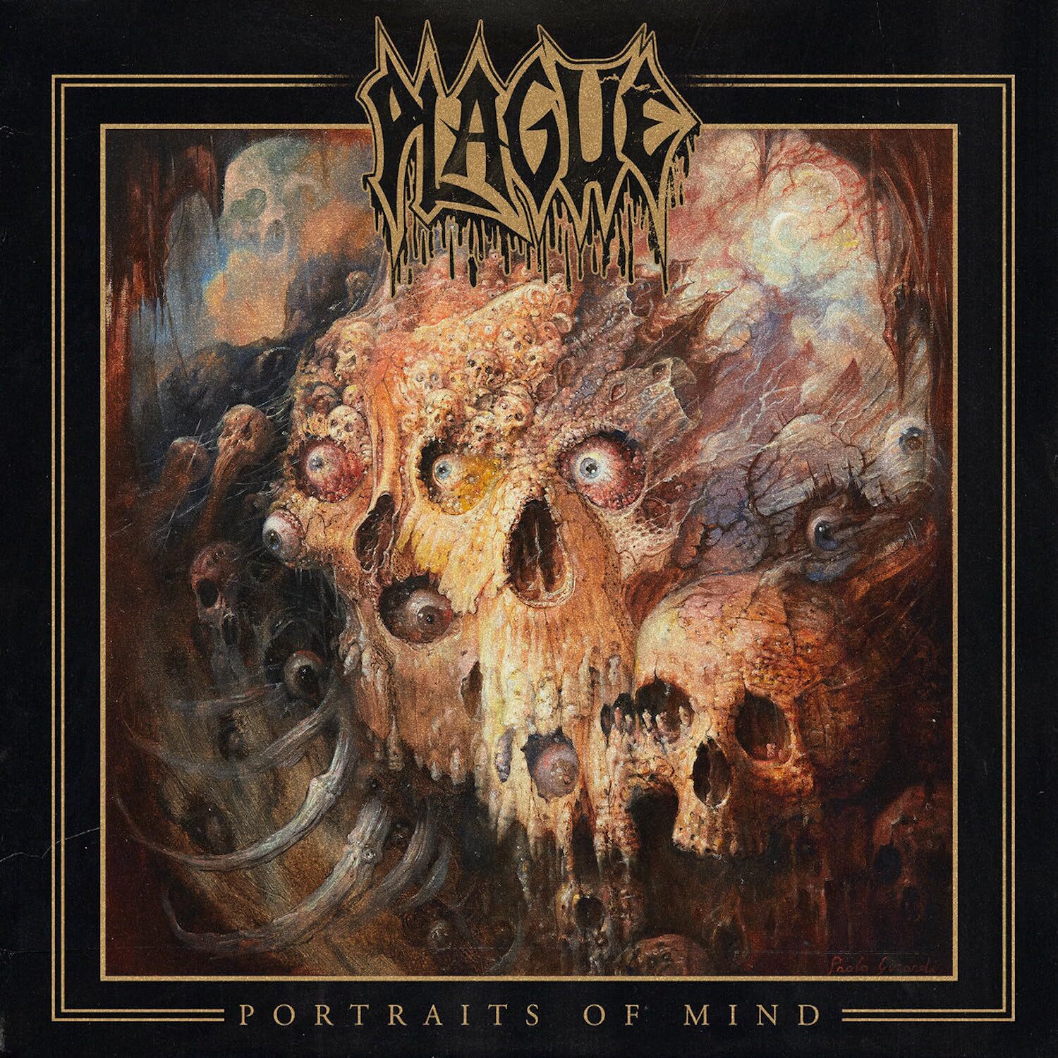 Plague Portraits of Mind Gold (Vinyl LP)