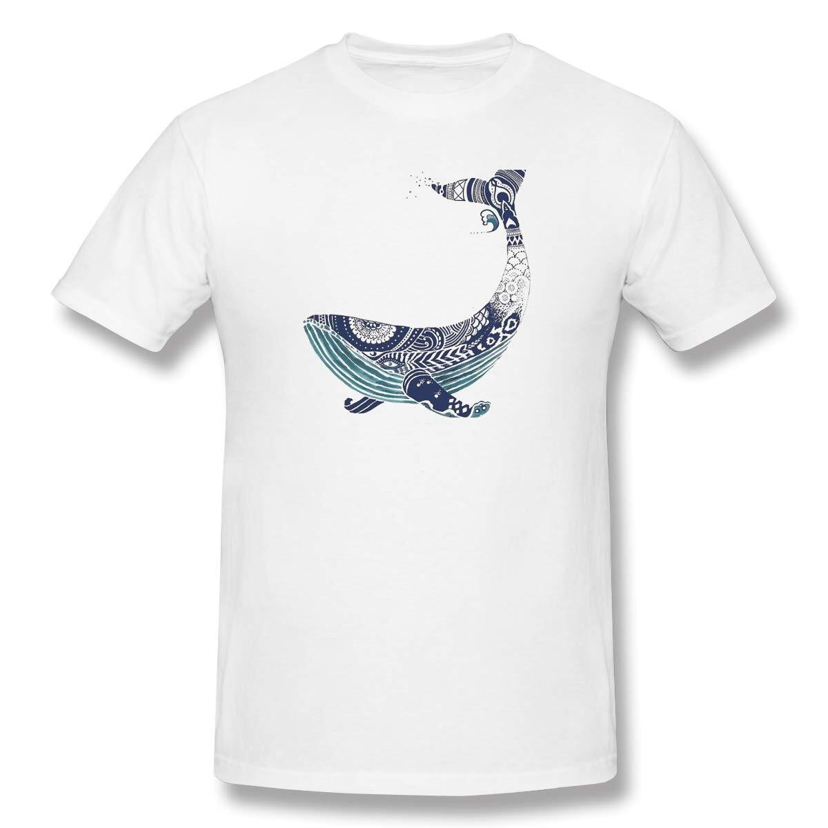 Robert Thompson Seasideg Blue-Whale-Art Summer Fashion Pure Cotton White 5X (CD)