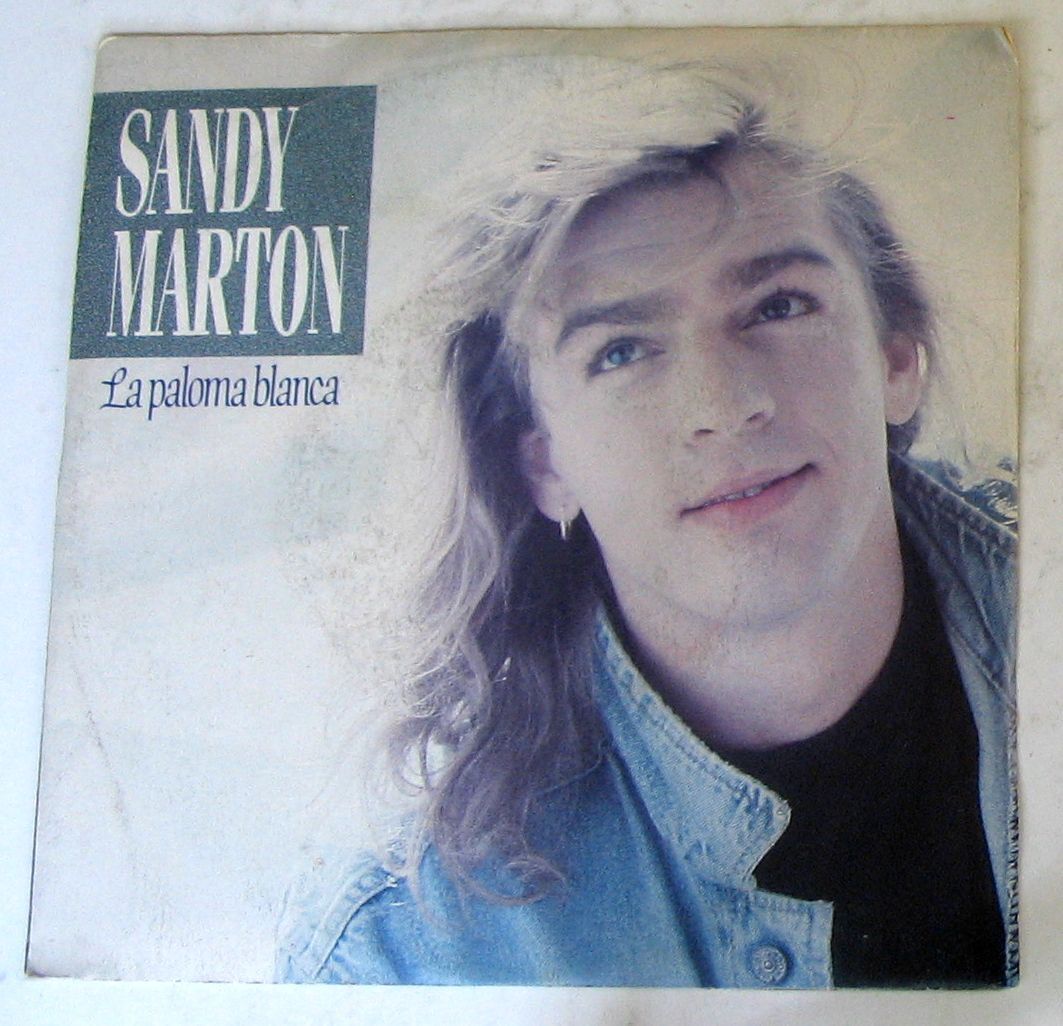 SANDY MARTON - LA PALOMA BLANCA - LA PALOMA BLANCA INSTRUMENTAL - 45gg 7" NUOVO