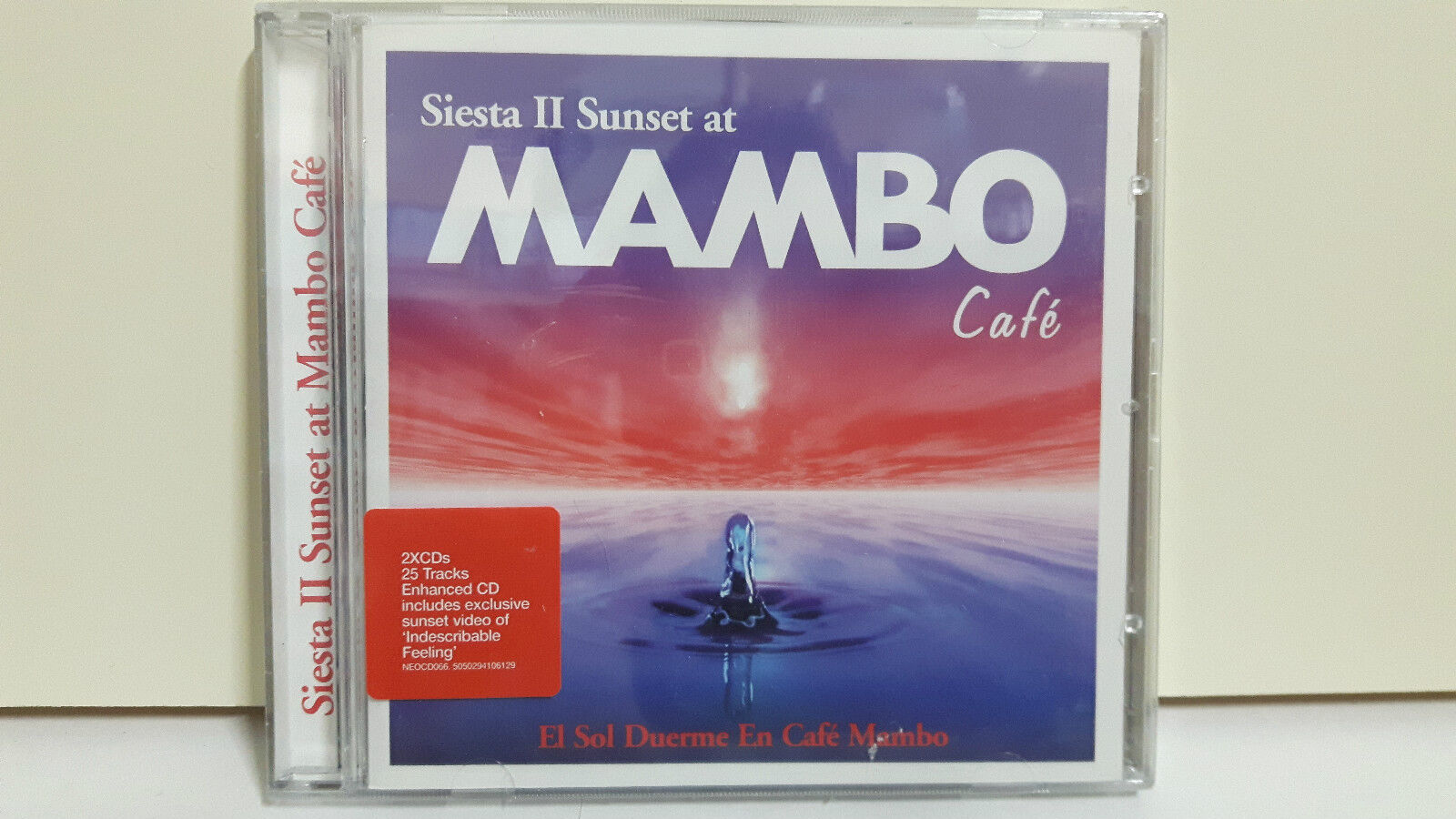 MAMBO SIESTA II SUNSET AT MAMBO SIGILLATO CD 5050294106129