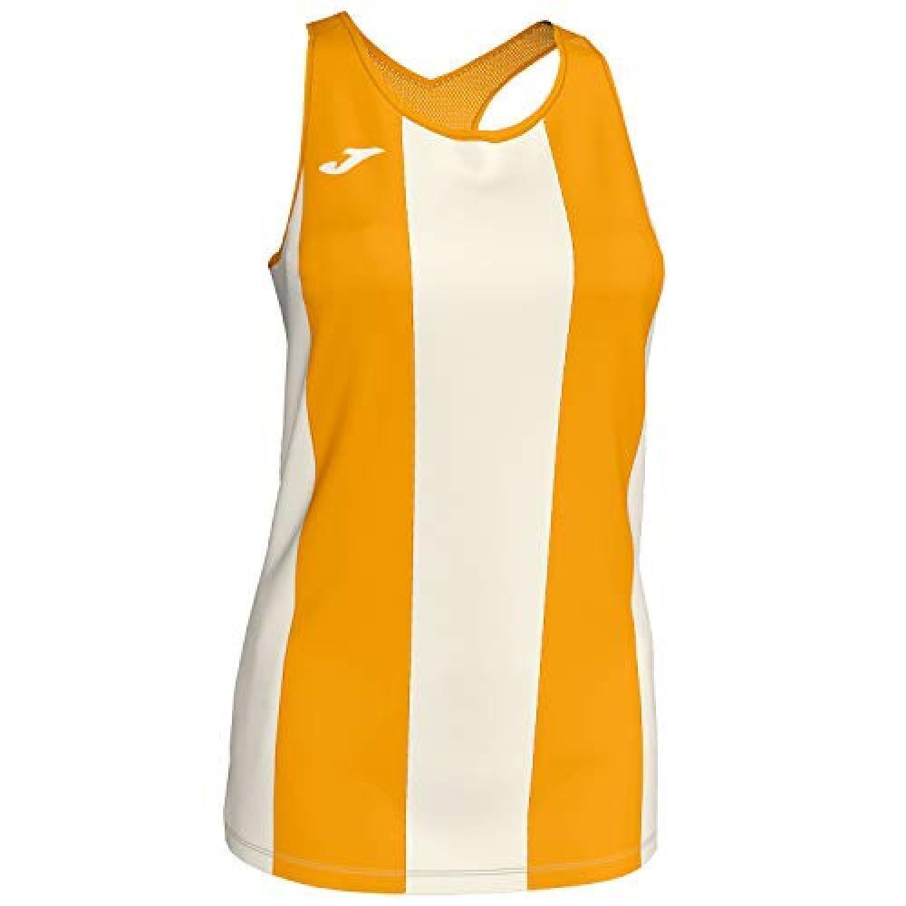 (TG. XL) Joma Camiseta Aurora Cru-Most Tirantes Mesh Mujer, Shirt Women's, Crudo