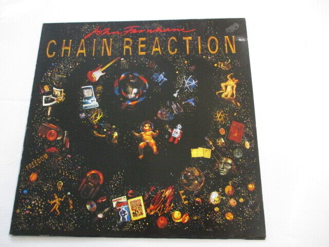 JOHN FARNHAM - CHAIN REACTION - LP VINYL MINT 1990 GERMANY