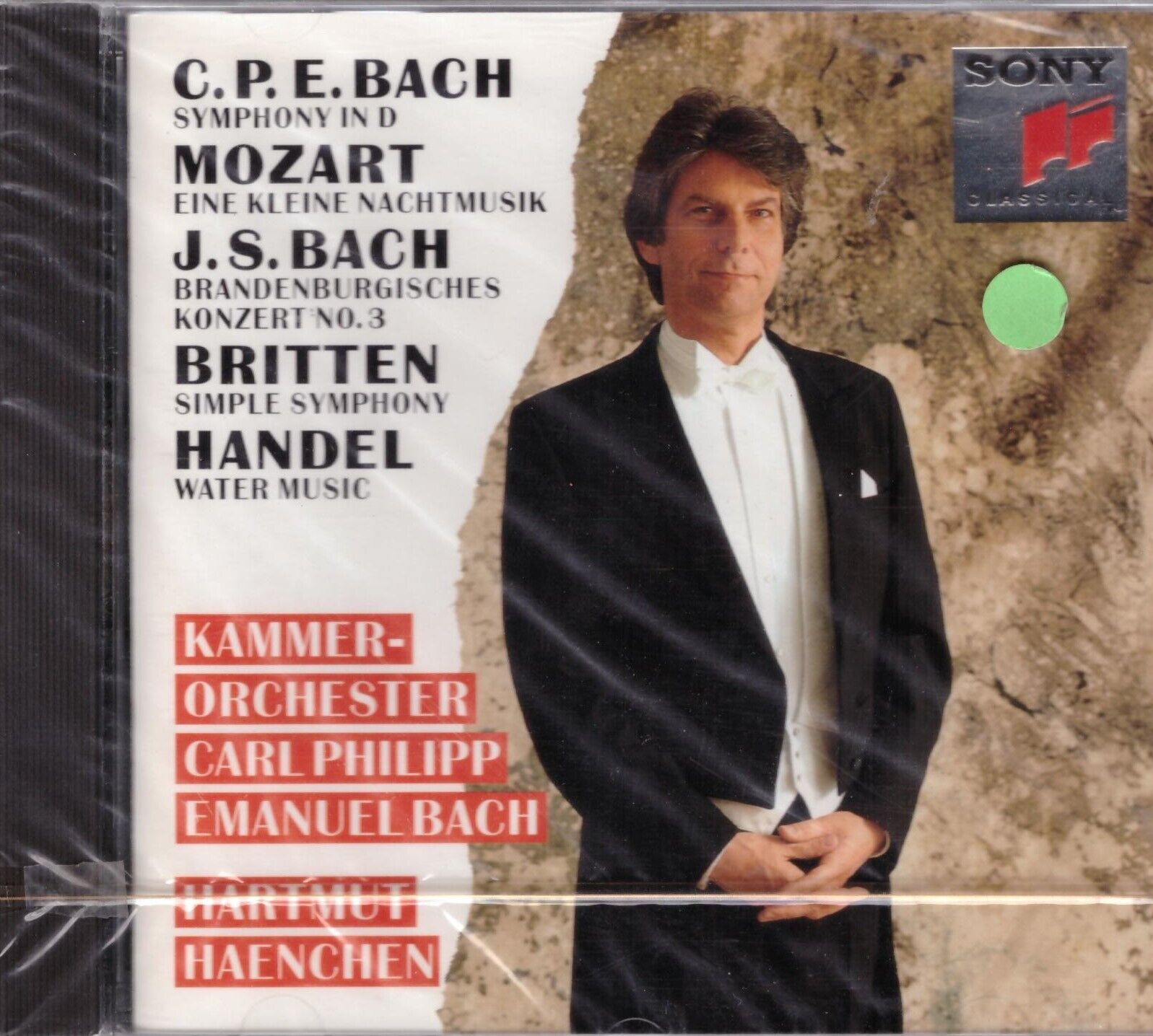 Bach C.P.E.: Sinfonia In RE, Mozart: Eine Kleine Nachtmusik Hartmut Haenchen CD
