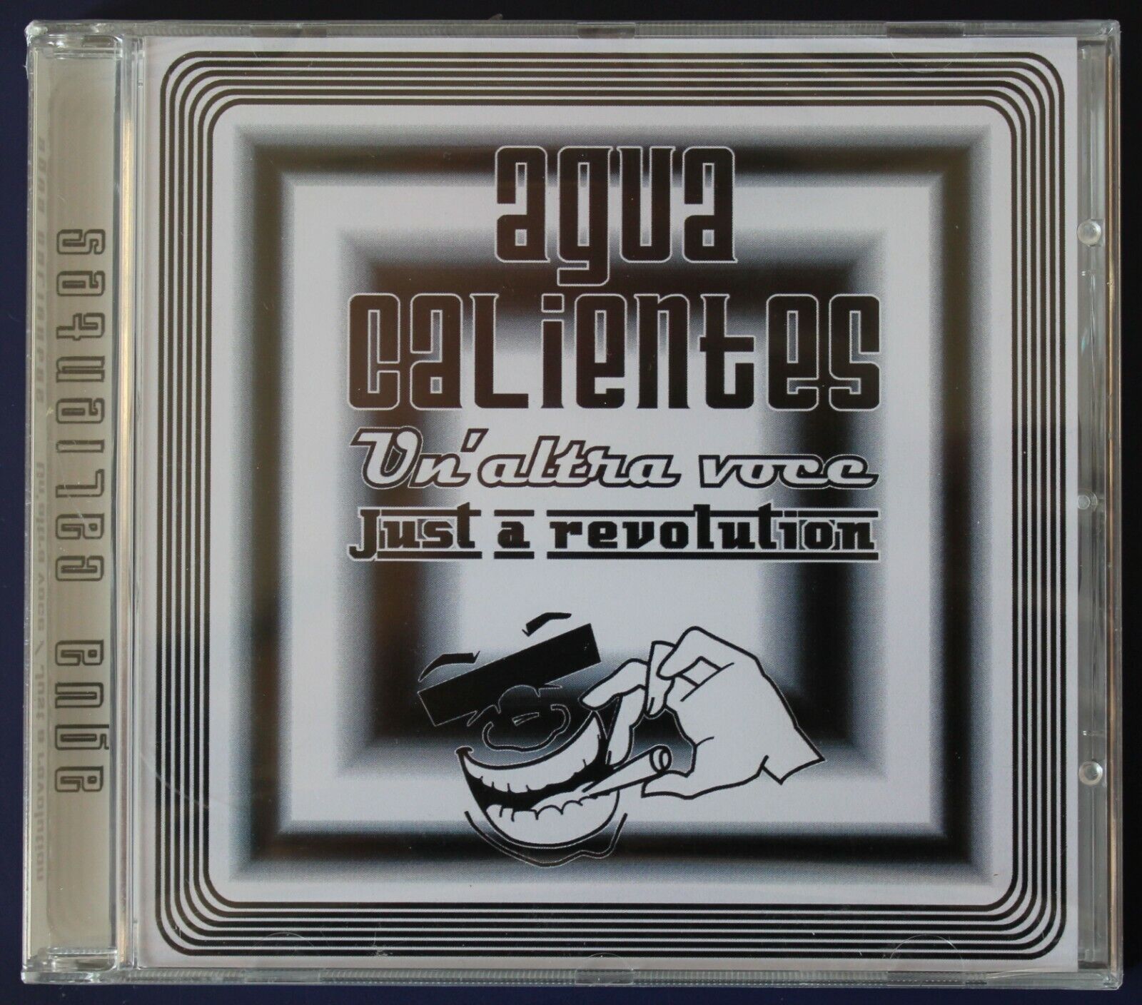 AGUA CALIENTES - Un'altra voce / Just a revolution (Maxi single CD) feat. oSKAr