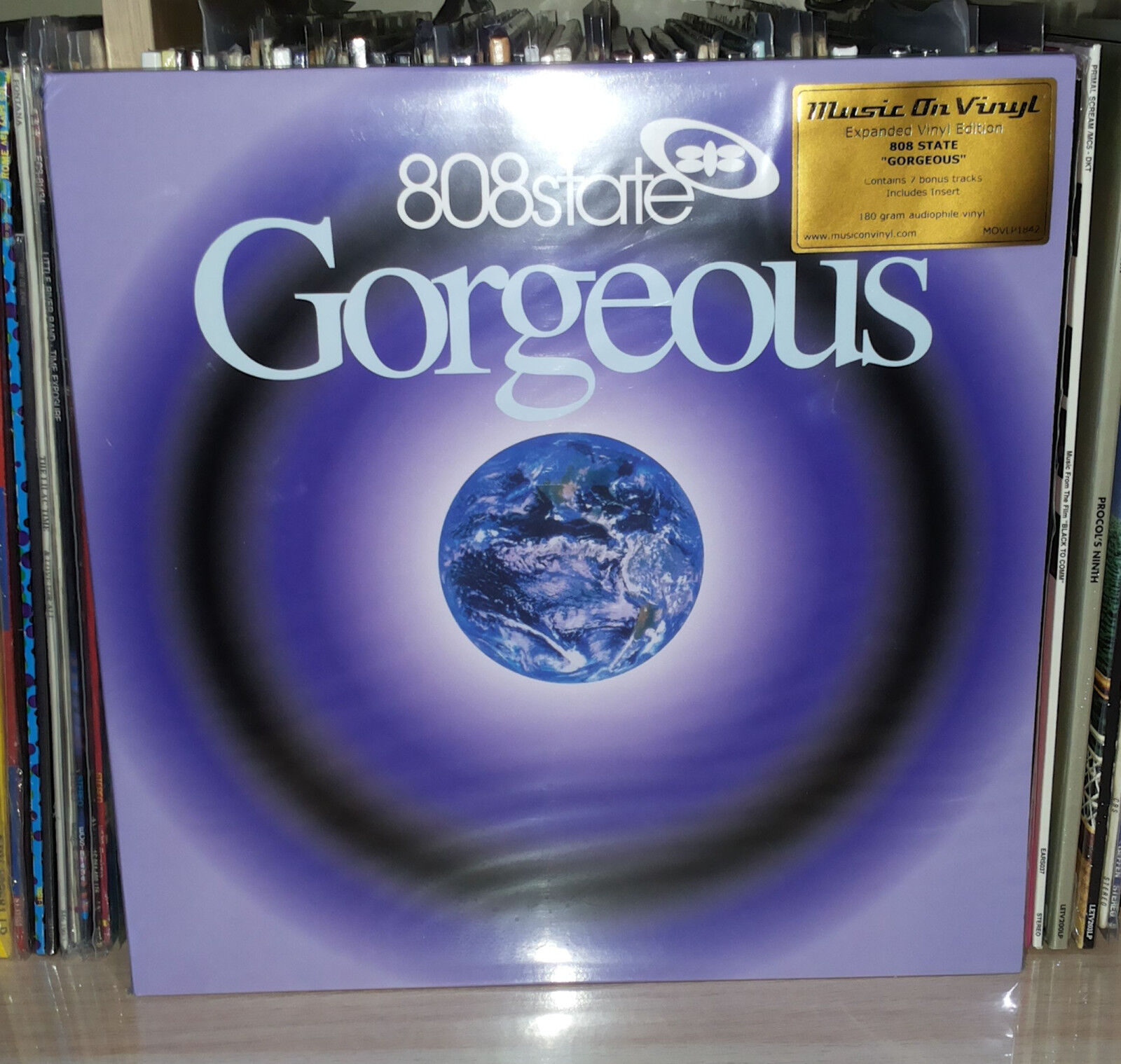 2 LP EIGHT O EIGHT STATE - GORGEOUS - EXPANDED - MOV - MUSIC ON VINYL
