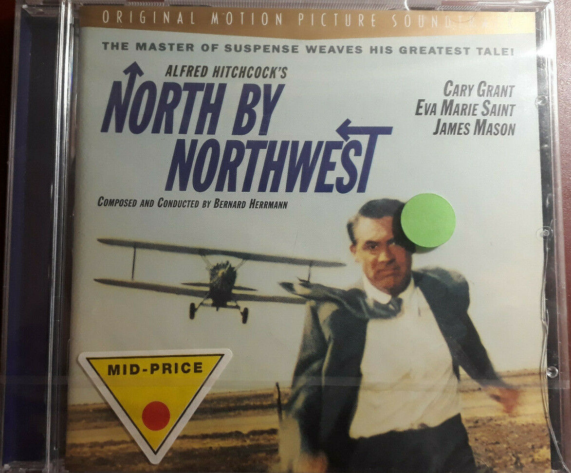 OST-NORTH BY NORTHWEST-INTRIGO INTERNAZIONALE-HERRMANN/HITCHCOCK *CD NEW SEALED
