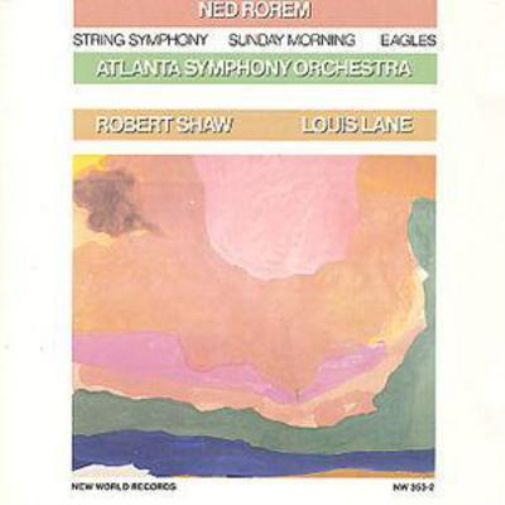 Ned Rorem (String Symphony, Sunday Mor String Symphony/sunday Morning (Atl (CD)