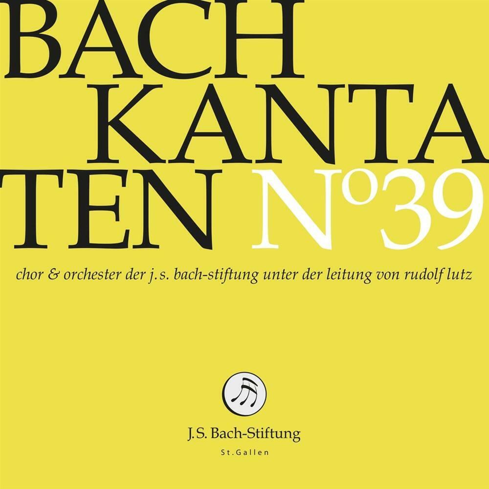Kantaten Noo39 - J.S.Bach-Stiftung/Lutz,Rudolf (Audio Cd)