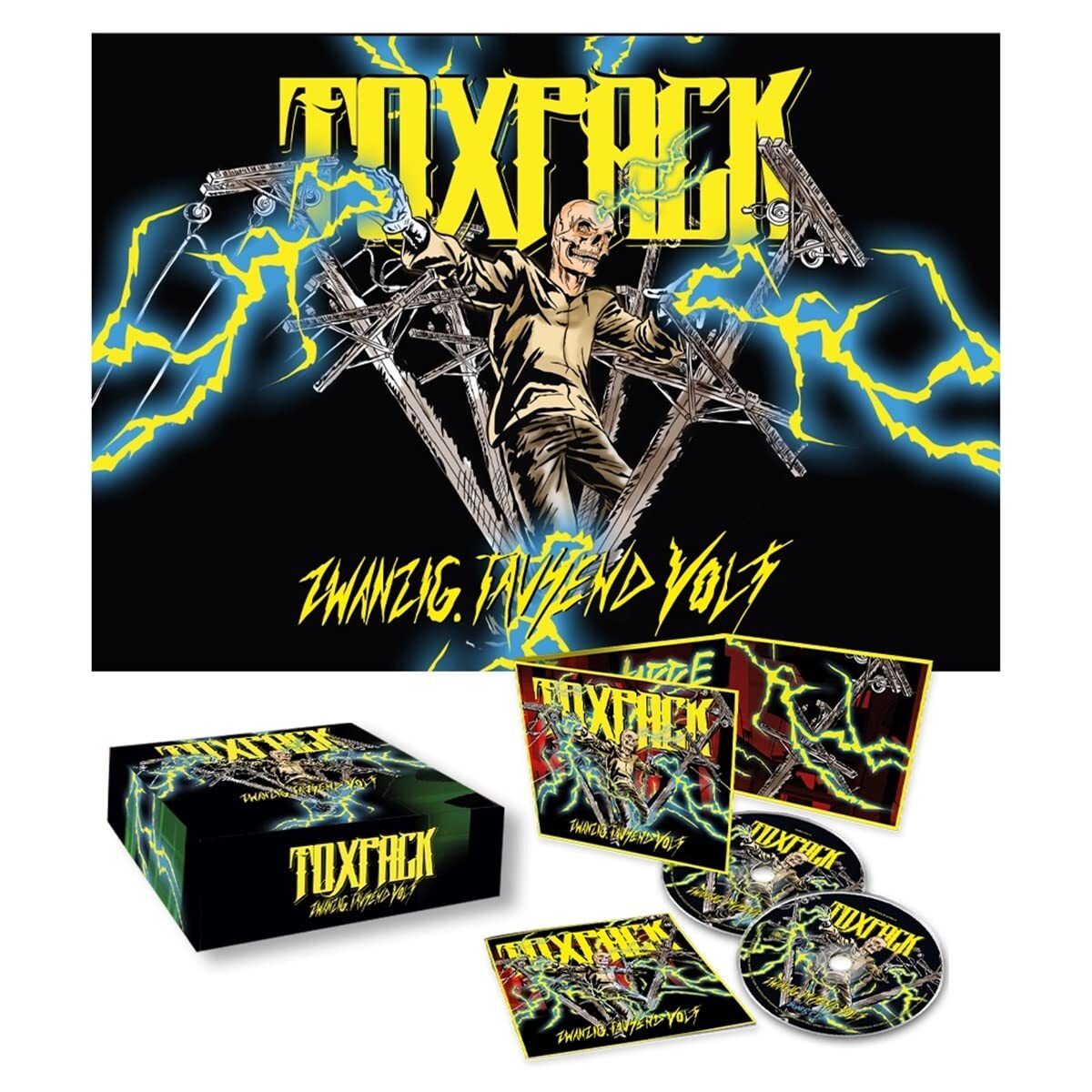 Toxpack ZWANZIG.TAUSEND VOLT - Limited Edition 2CD + Fahne (CD)