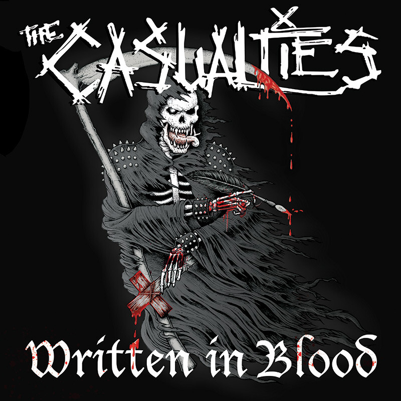 The Casualties Written in Blood (CD) Album