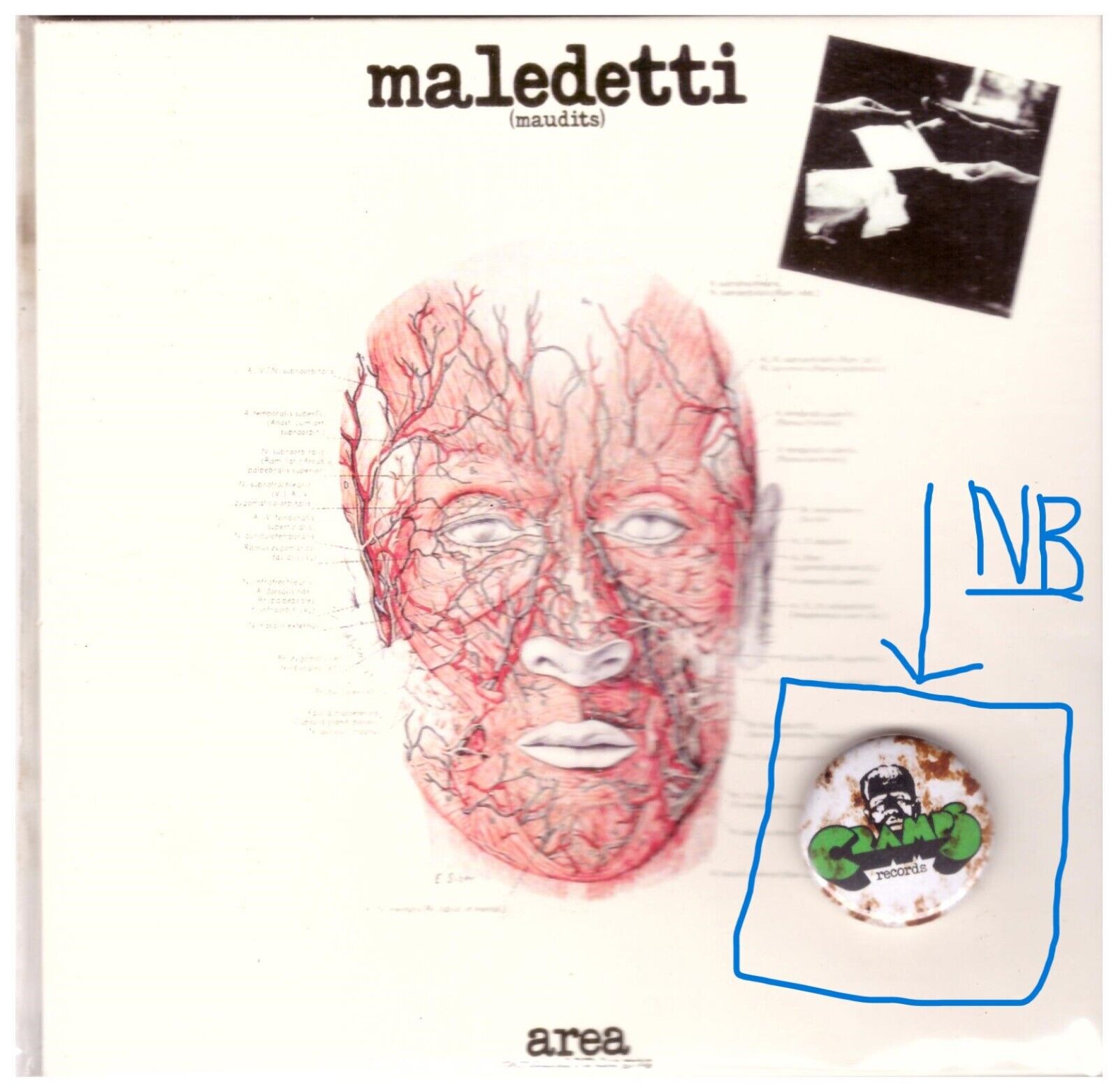 Area , Maledetti ( maudits )  (CD , Paper Sleeve)