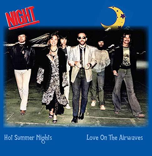 Night Hot Summer Nights / Love On The Airwaves (Light Blue) [Analog] (Vinyl LP)