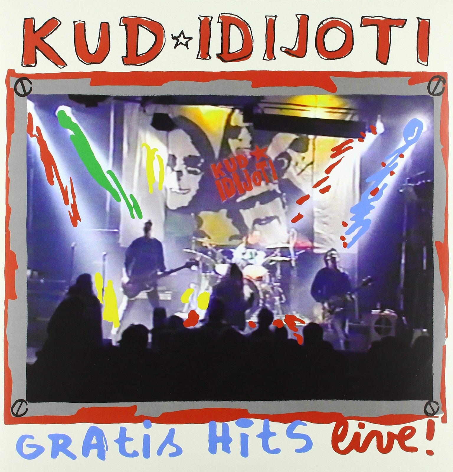 Kud Idijoti Gratis Hits Live (Vinyl LP)