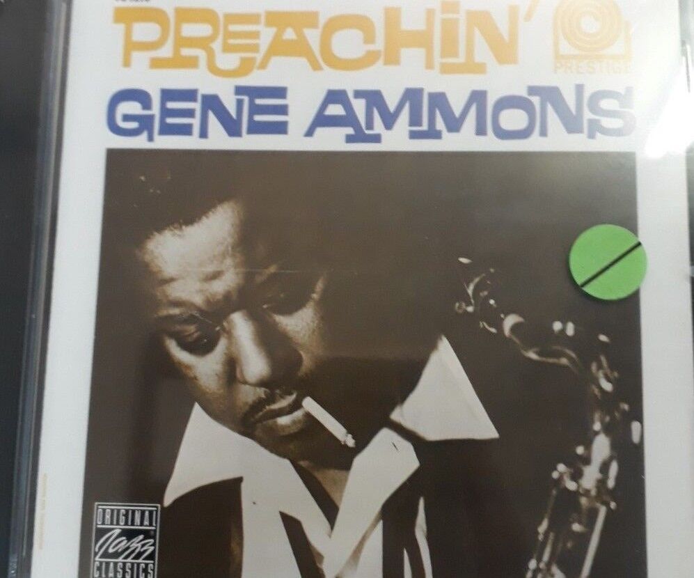 GENE AMMONS- PREACHIN'-rem. *CD BRAND NEW STILL SEALED/NUOVO SIGILLATO RARE