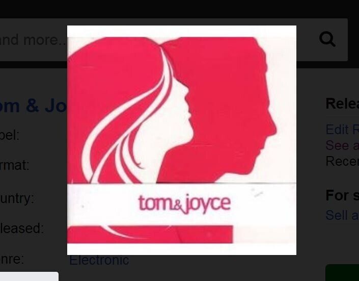 TOM & JOYCE Tom & Joyce CD Nuovo