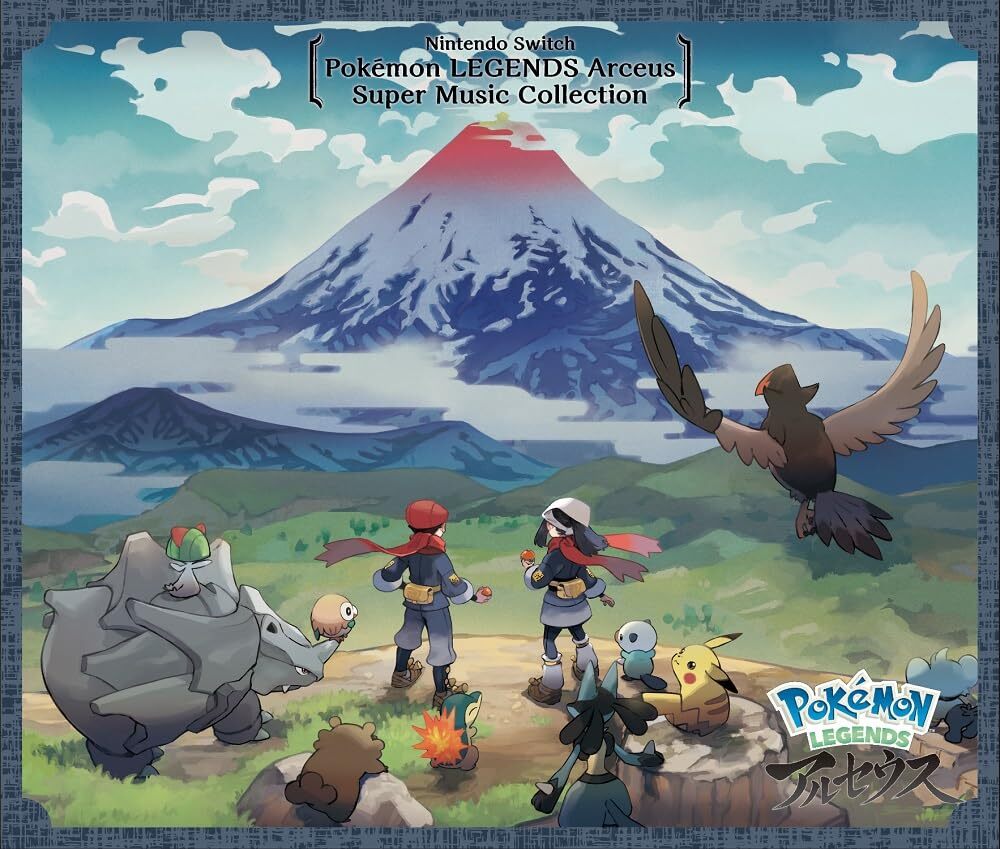 Nintendo Switch Pokemon Legends Arceus Super Music Collection (CD)
