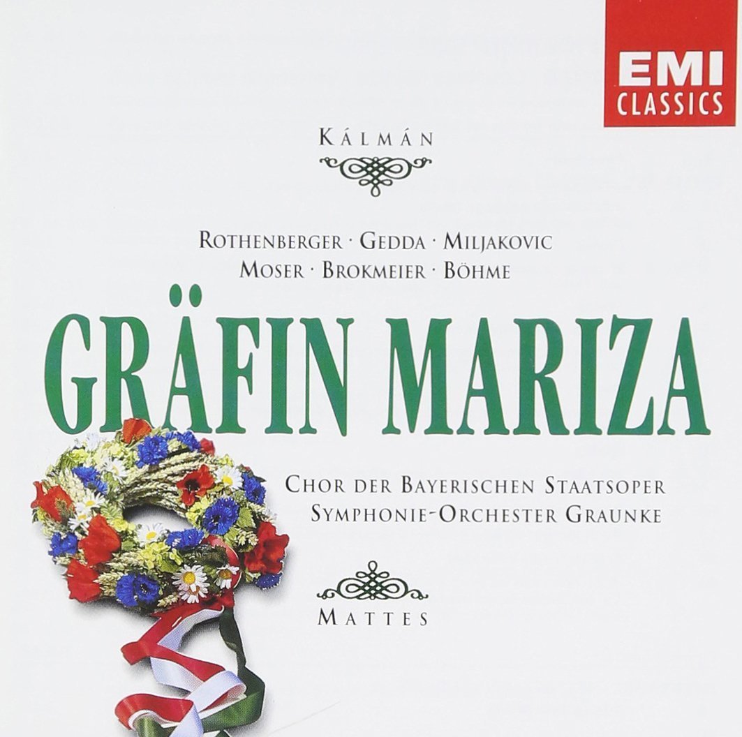 Kálmán: Gräfin Mariza / Rothenberger, Moser - box 2 CD