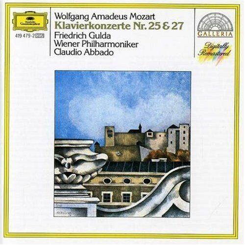 Mozart: Piano Concertos (Concerti per Piano) N. 25, 27 / Gulda, Abbado - CD