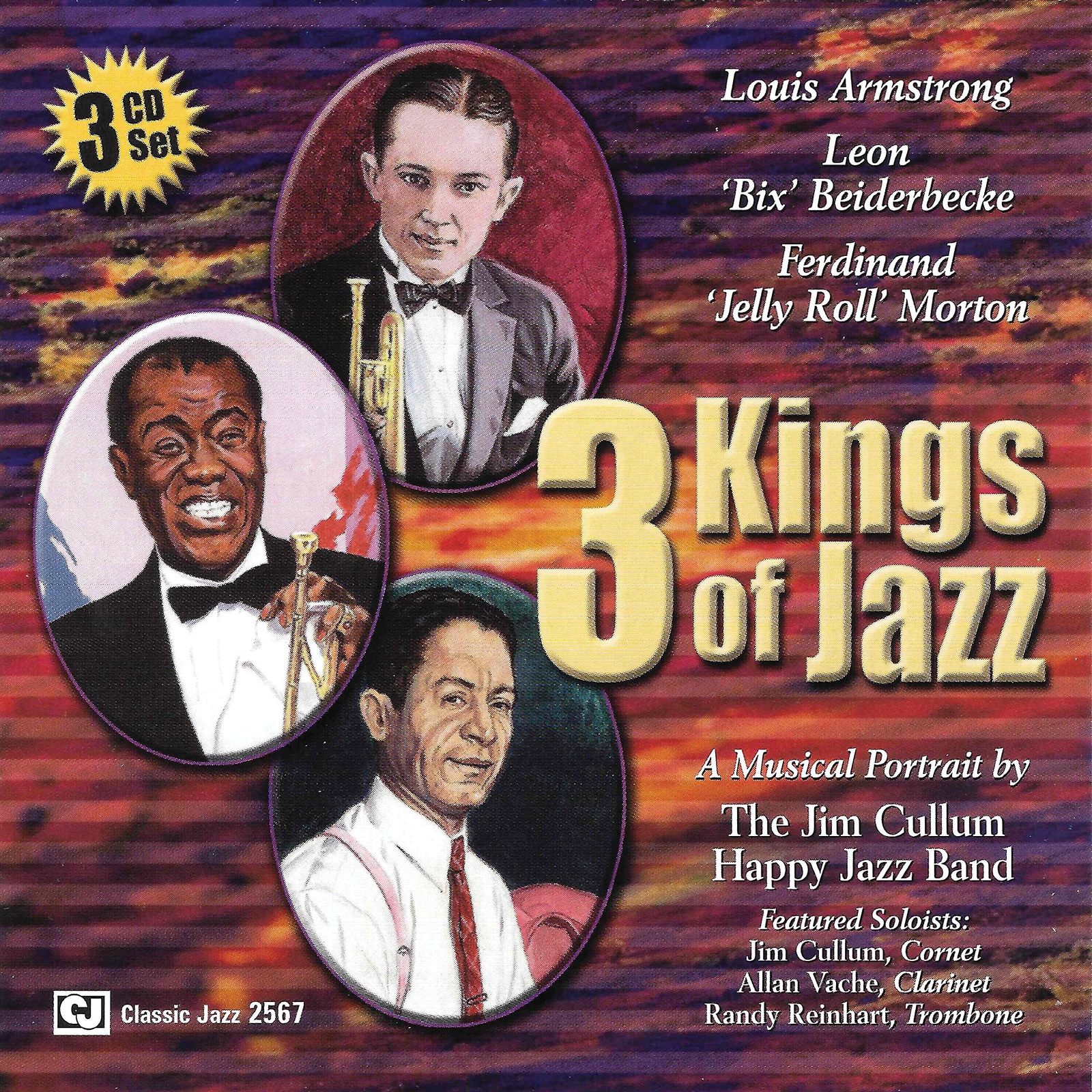 CULLUM,JIM HAPPY JAZZ BAND 3 Kings of Jazz (CD)