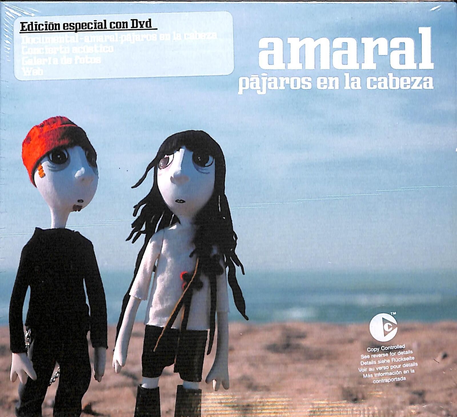 79982 Cd - Amaral - Pjaros En La Cabeza (Edicin Especial) DVD Sealed - Sigillato