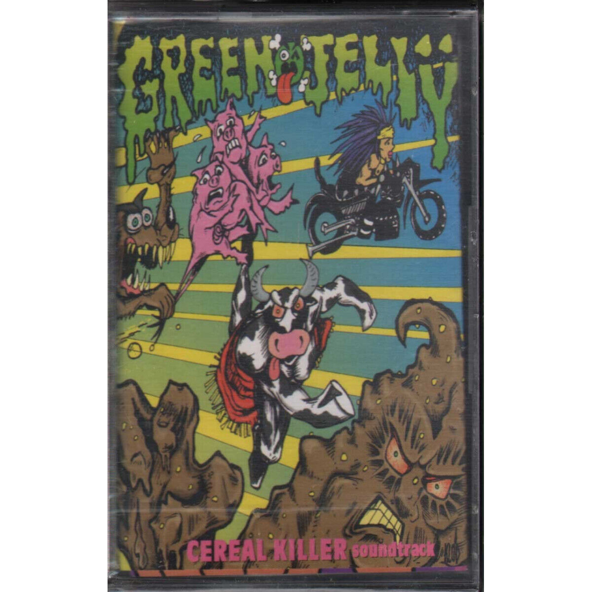 Green Jelly MC7 Cereal Killer Soundtrack OST Zoo BMG ‎– 72445 11038 4 Sigillata
