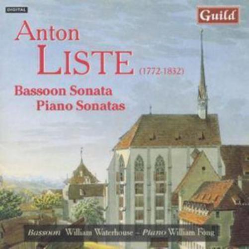 Anton Liste Anton Liste - Bassoon and Piano Sonata (CD) Album