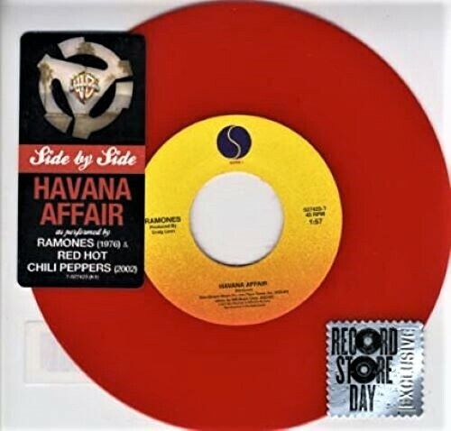 RED HOT CHILI PEPPERS / RAMONES – Havana Affair 7" new RSD 2011 M/M