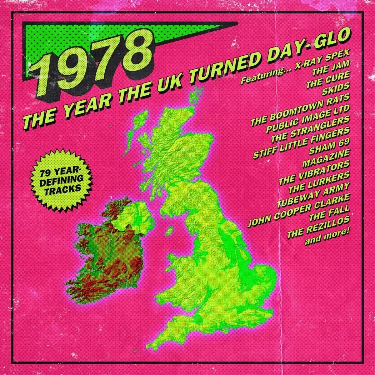 Various Artists 1978: The Year the UK Turned Day-Glo (CD) Box Set