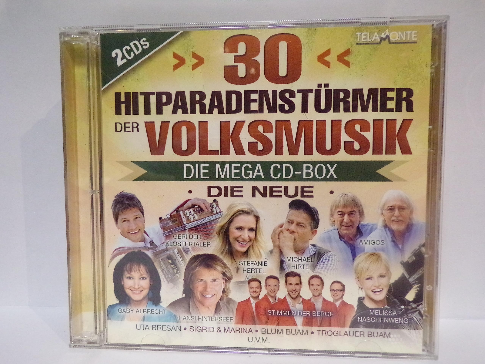 Various 30 Hitparadenstürmer der Volksmusik (die Mega B (CD)