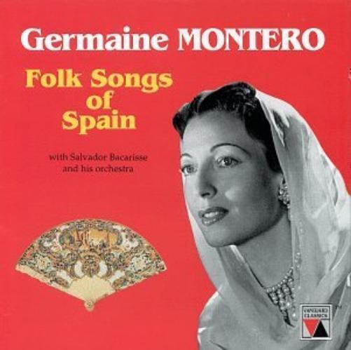 Germaine Montero Germaine Montero: Folk Songs of Spain (CD)
