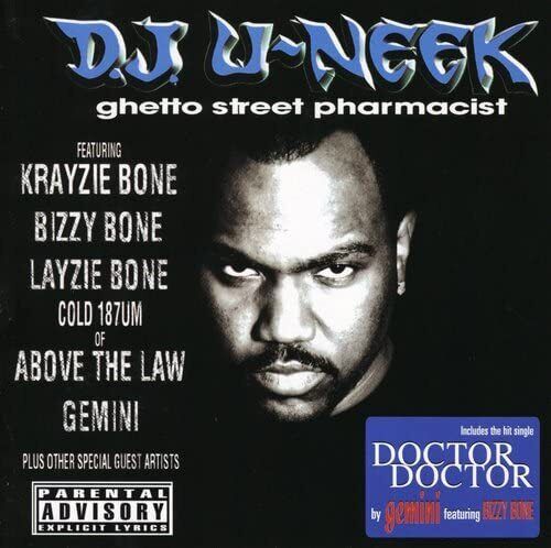 DJ U-Neek Ghetto Street Pharmacist  Explicit Lyrics (CD)