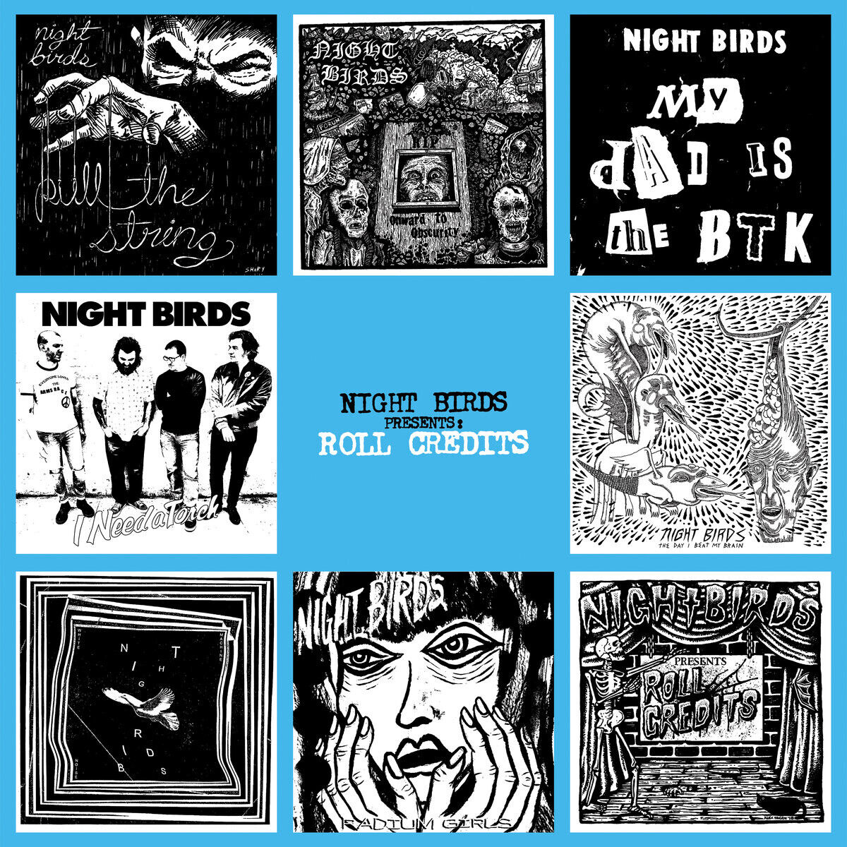 Night Birds Roll Credits (CD) Album