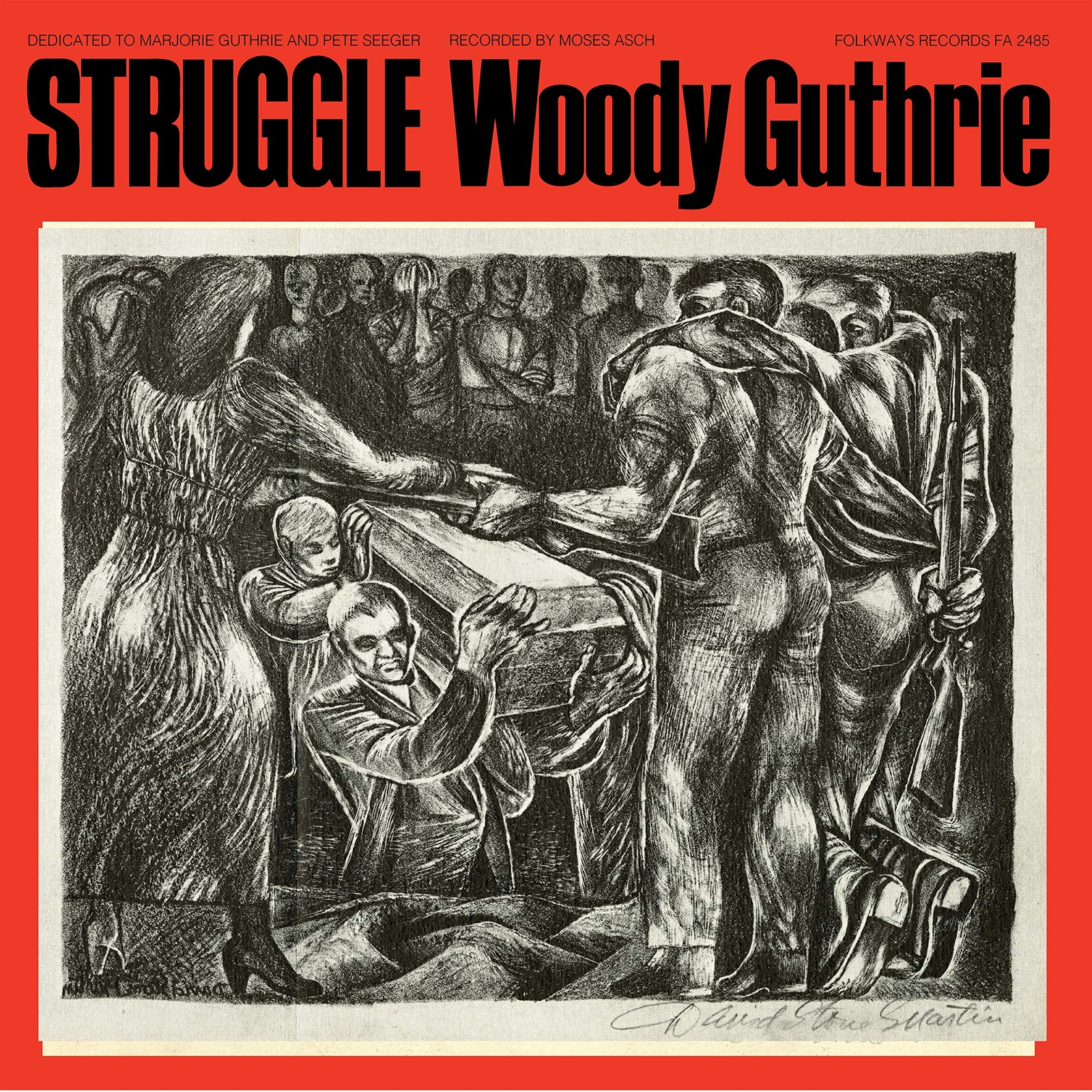 Woody Guthrie Struggle (Vinyl LP)