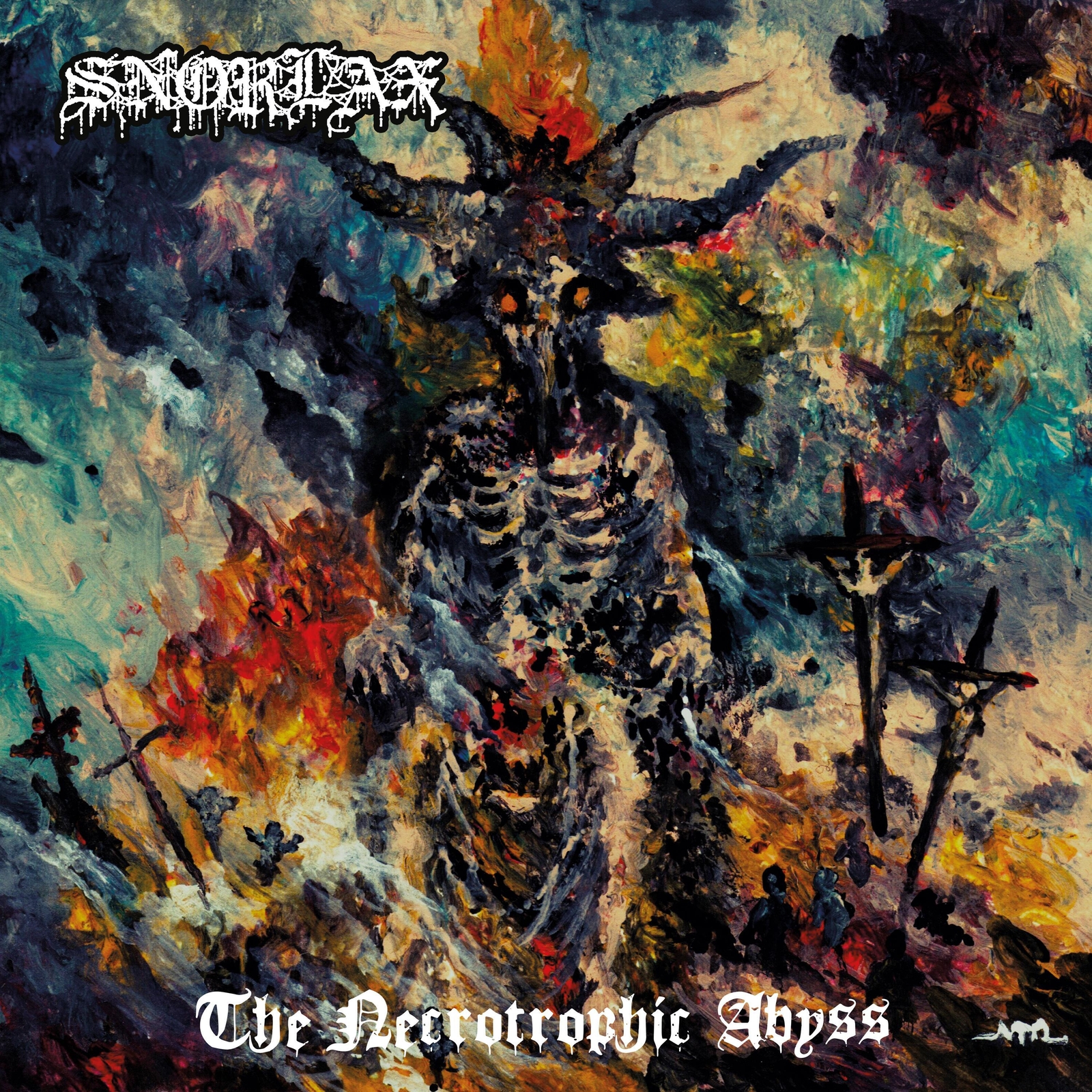 Snorlax The Necrotrophic Abyss (CD) Album Digipak