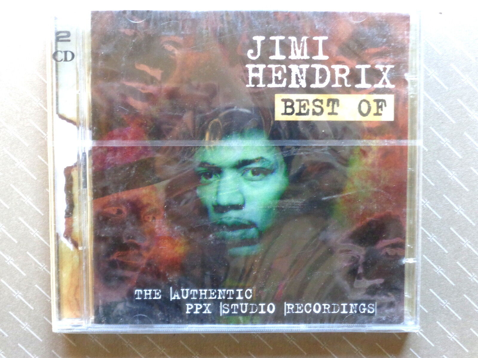 JIMI HENDRIX  -  BEST OF  -  THE AUTHENTIC PPX STUDIO RECORDINGS - 2 CD NUOVO