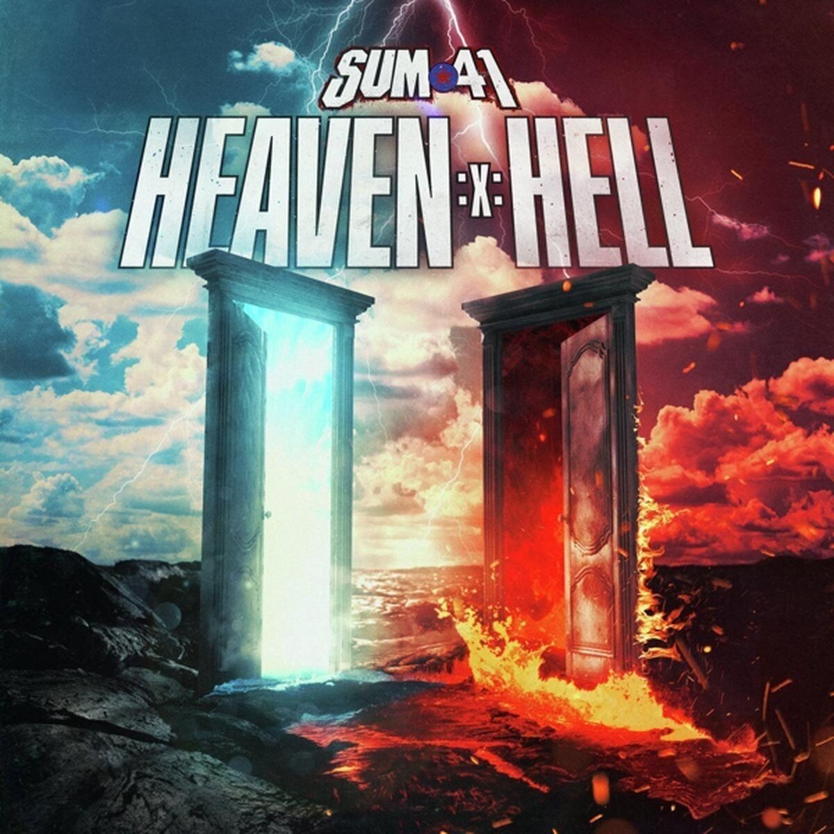 SUM 41 - HEAVEN :X: HELL  2 LP