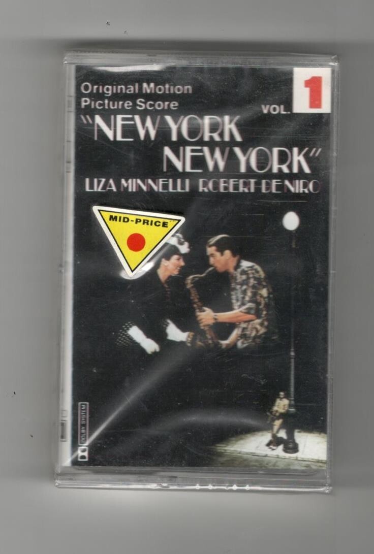 NEW YORK NEW YORK VOL.1 OST COLONNA SONORA  MC MUSICASSETTA  NUOVA SIGILLATA