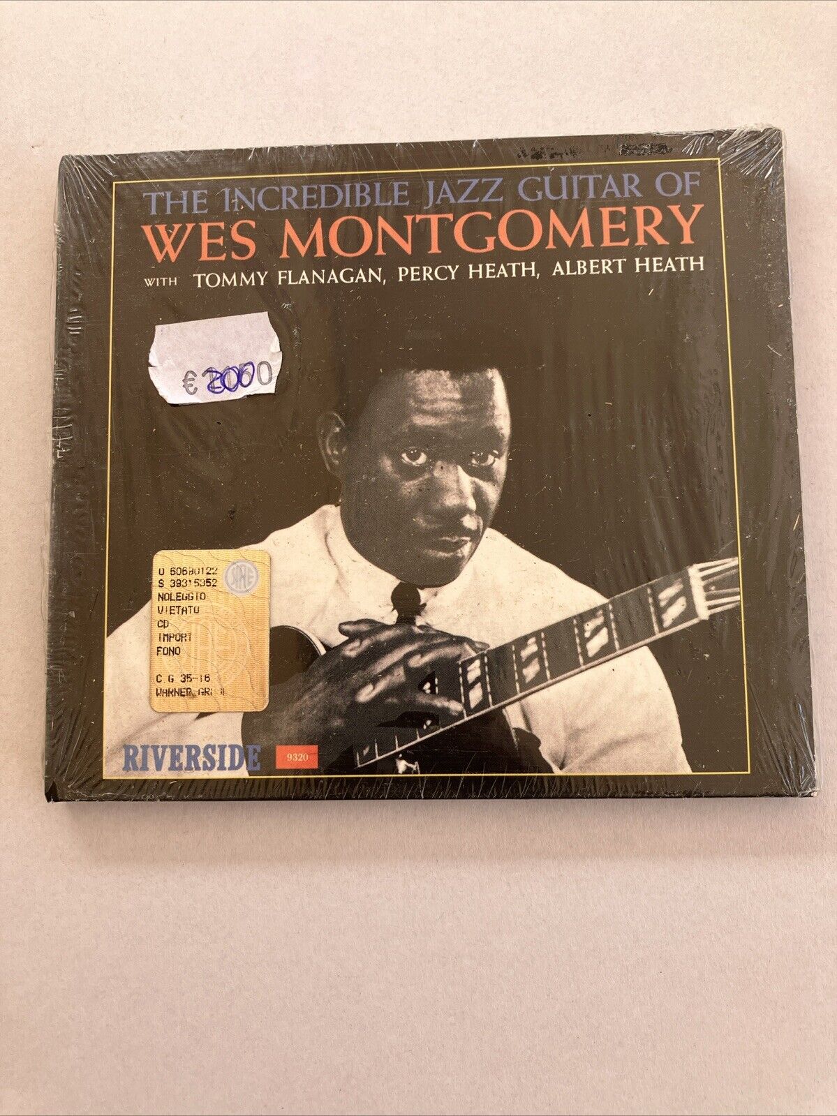 Wes Montgomery – The Incredible Jazz Guitar Of Wes Montgomery CD nuovo sigillato