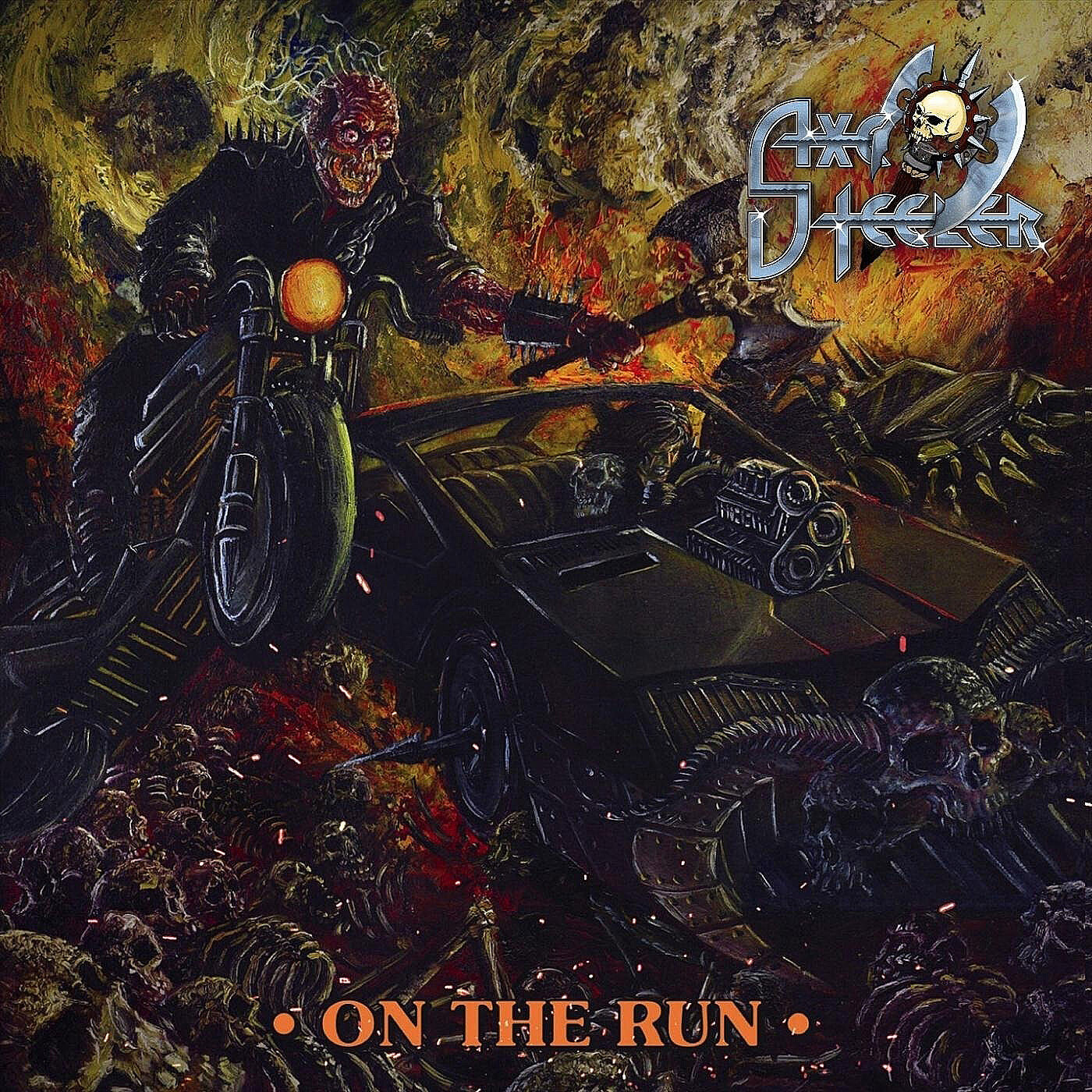 Axe Steeler On the Run (CD) Album