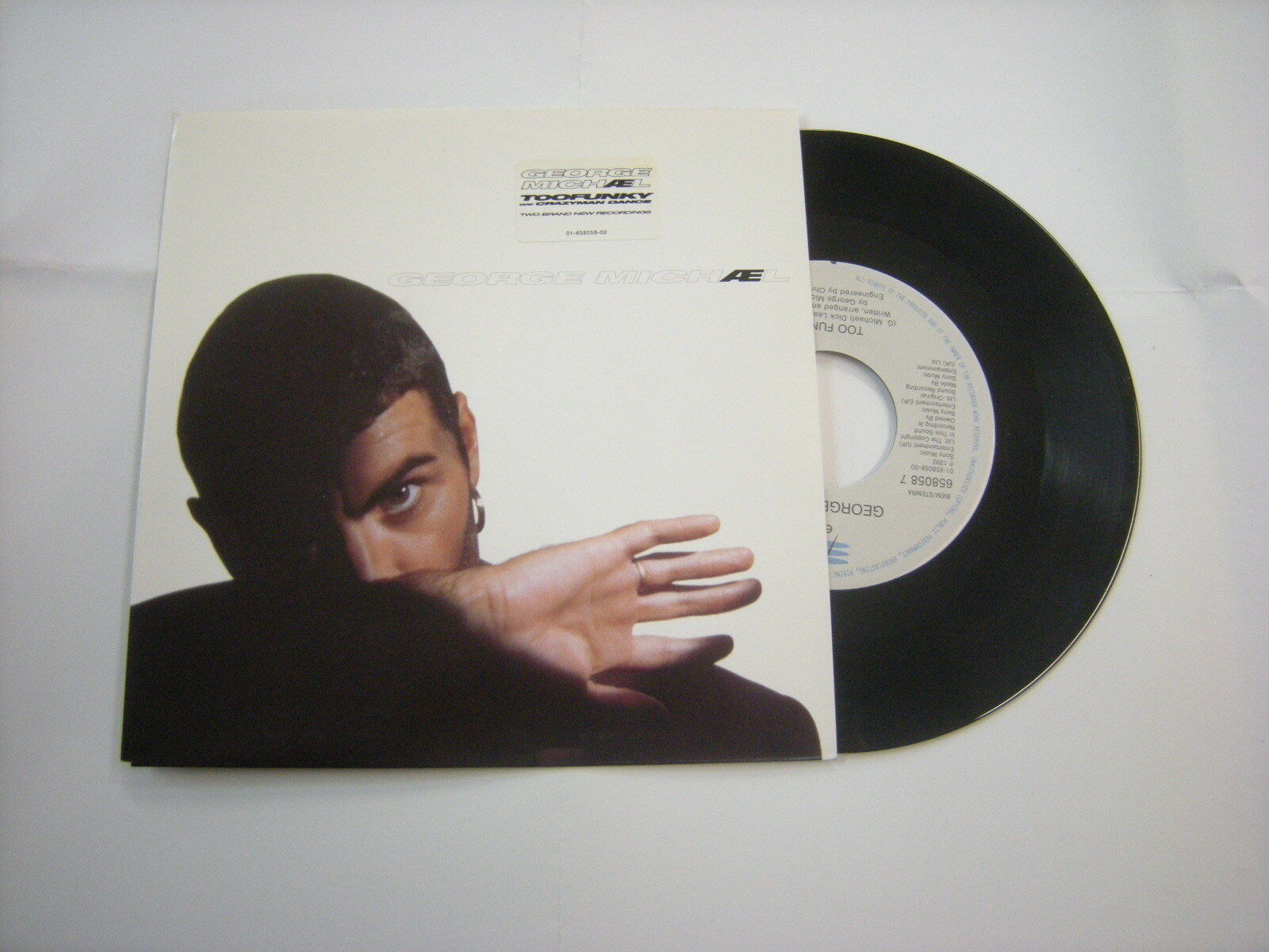 GEORGE MICHAEL - TOOFUNKY - 7" VINYL NEW UNPLAYED 1992 HOLLAND