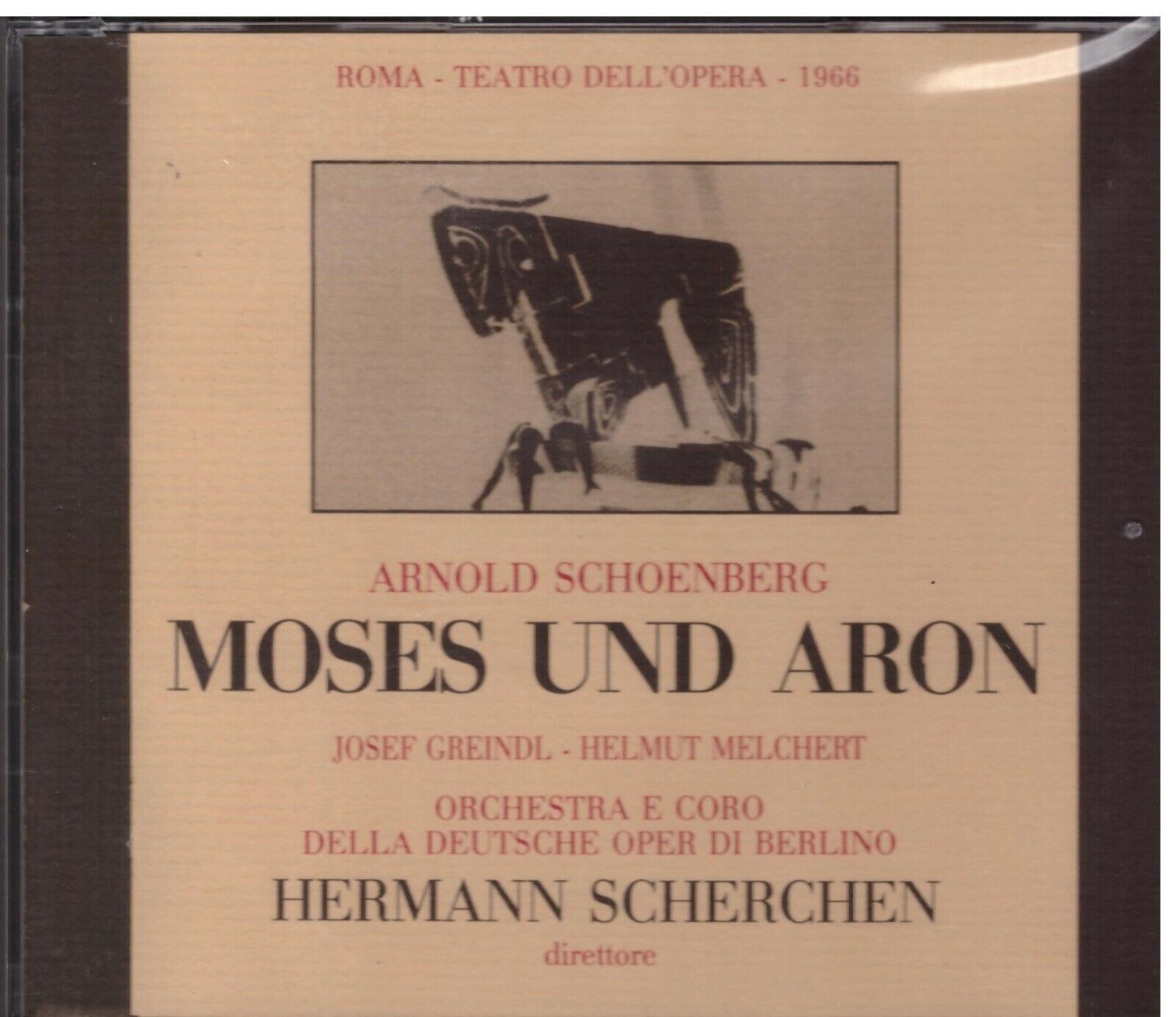 Schoenberg: Moses Und Aronne / Hermann Scherchen, Greindl, Melchert - CD