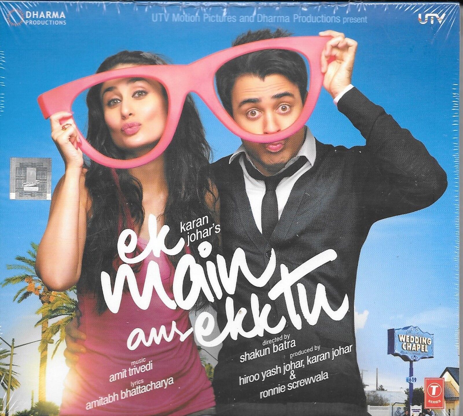 Ek Principale Aur Ekk Tu - Nuovo Originale Bollywood Colonna Sonora CD
