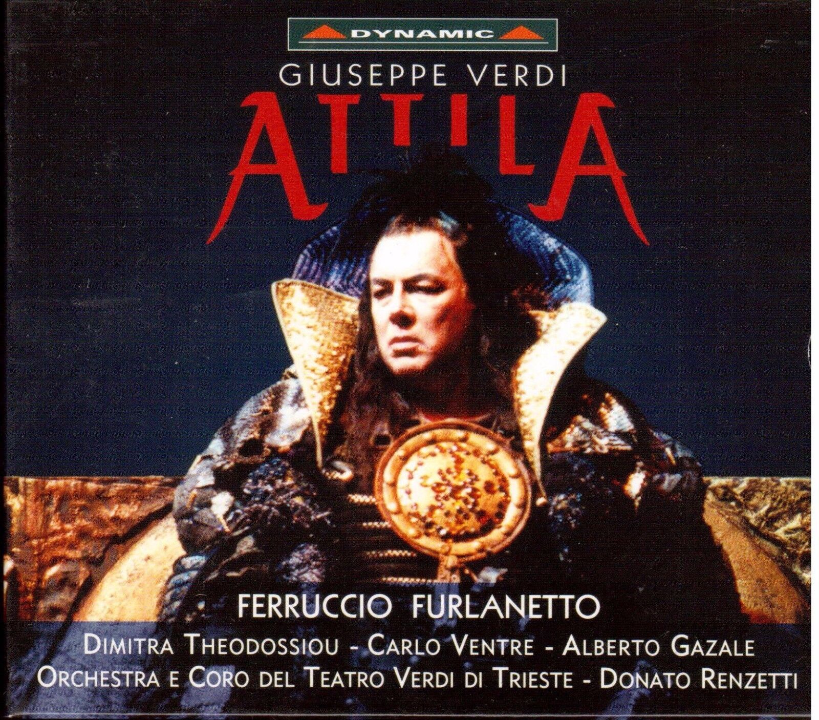 Verdi: Attila / Renzetti, Furlanetto, Gazale, Ventre, Theodossiou - CD