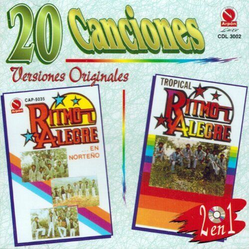 Ritmo Alegre Ritmo Alegre (20 Canciones Volumen 2) 3002 (CD)